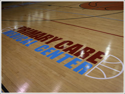 Primary Cared Medical Center Basketball Floor