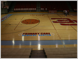 Primary Cared Medical Center Basketball Floor