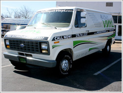 Mid South Vinyl Outdoor Signage Company Van